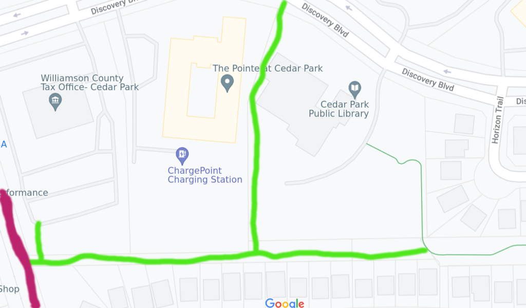Map 2 of Wildflower Trail Segment